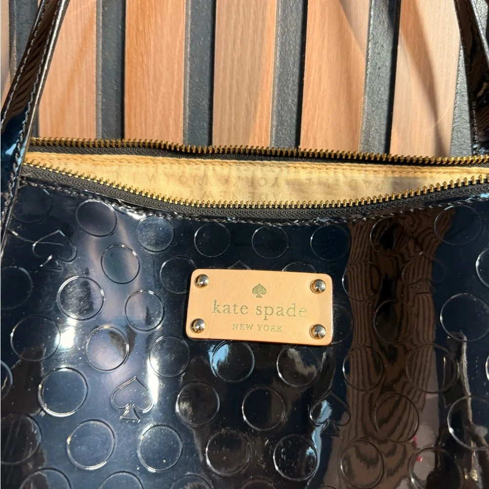 Kate Spade Black Patent‎ Tote